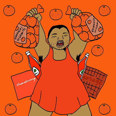 Gimme All Your Colors: Orange, illustration by Julio Salgado